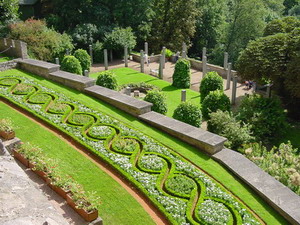 Schloss Altenstein anderer Teil des Gartens