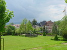Blick auf die Parkstrae von Bad Liebenstein